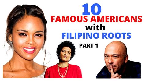 are filipino black|famous filipino people in america.